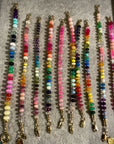 All stone bracelets