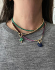 The SISSI - All Stone Faceted Precious Stone Necklaces