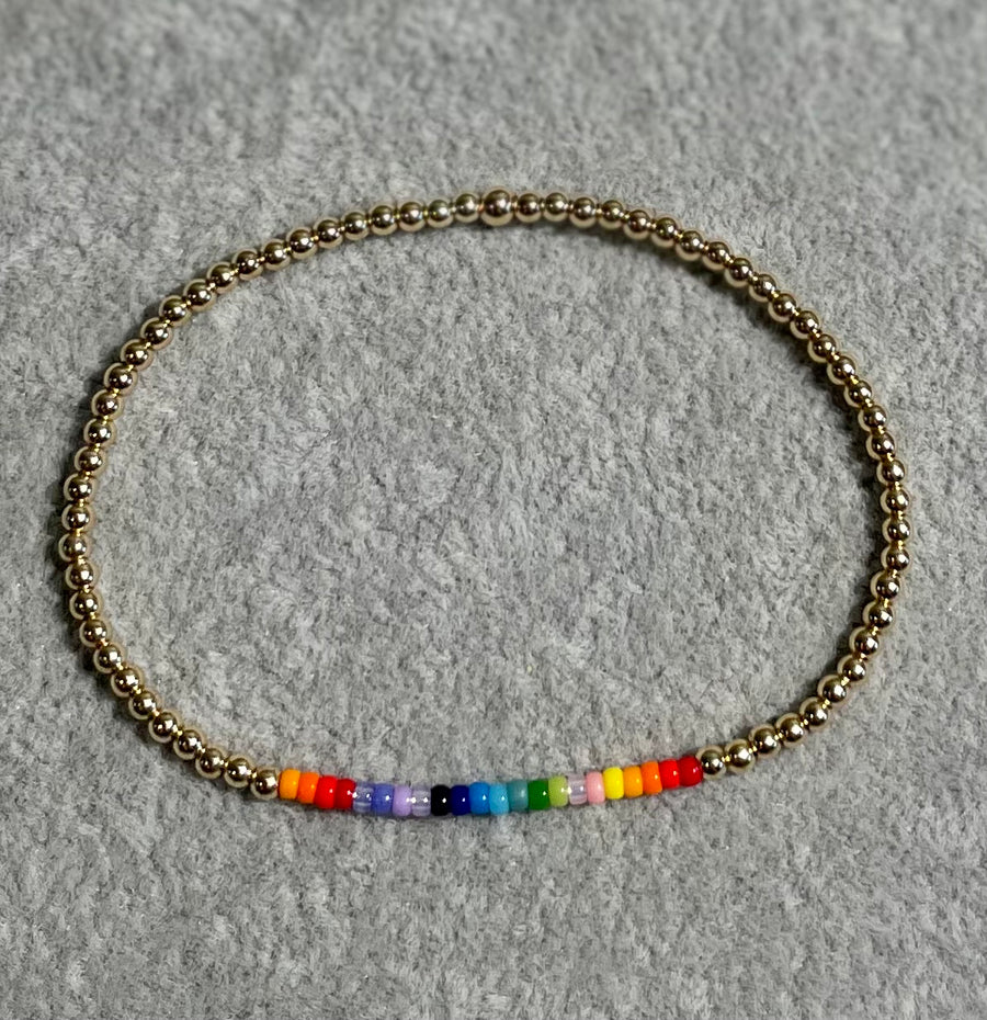 Jordana's Rainbows Bracelet