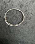 Vintage Birks Sterling Silver Floral Engraved Bangle