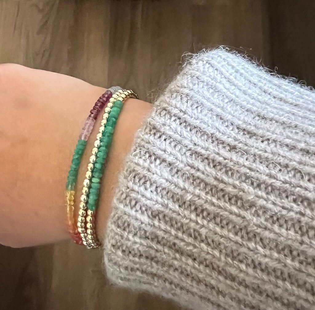 All stone bracelets – J REED DESIGNS
