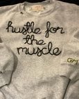 for all your work out fans..."hustle for the muscle" is perfection